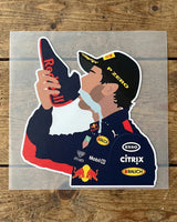 Victory Sip | Iron-on Patch | Pole Position