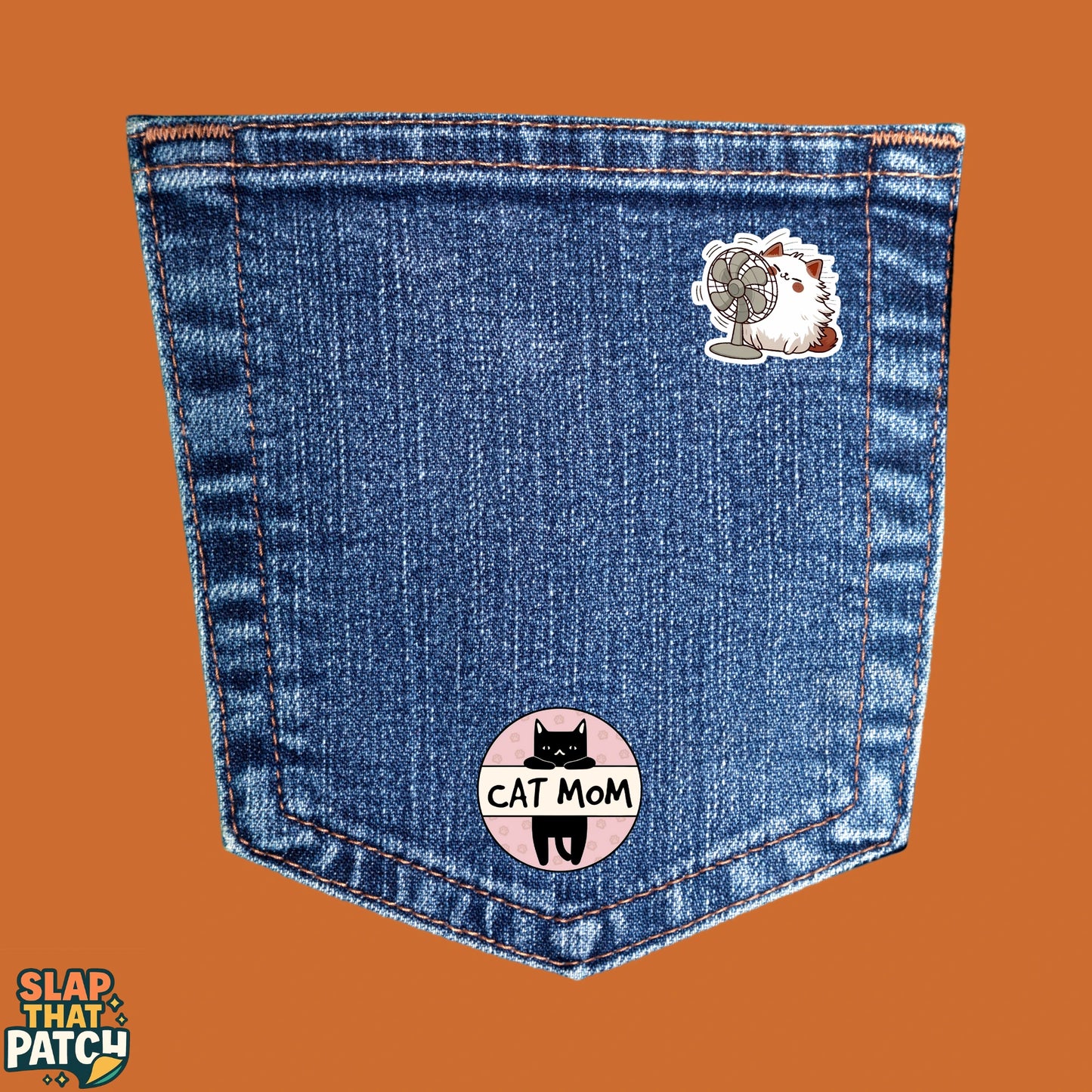 Kitty cat | Pack of 30 Hot-Sticks | Iron on patches