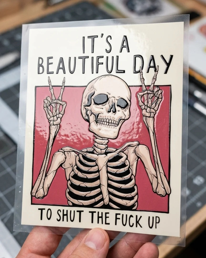It's A Beautiful Day | Slap-Ons | Hard surface patches