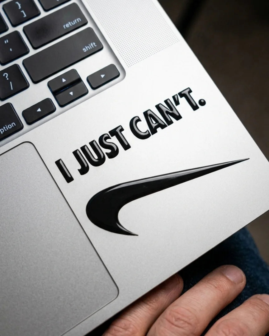 I Just Can’t | Hard Surface Patch | Moodvertising
