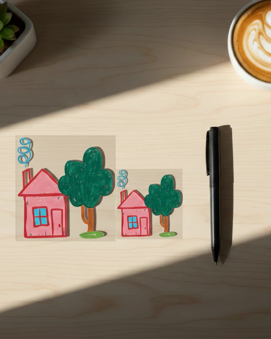 The Red Roof | Iron-on Patch | Meadow Manor