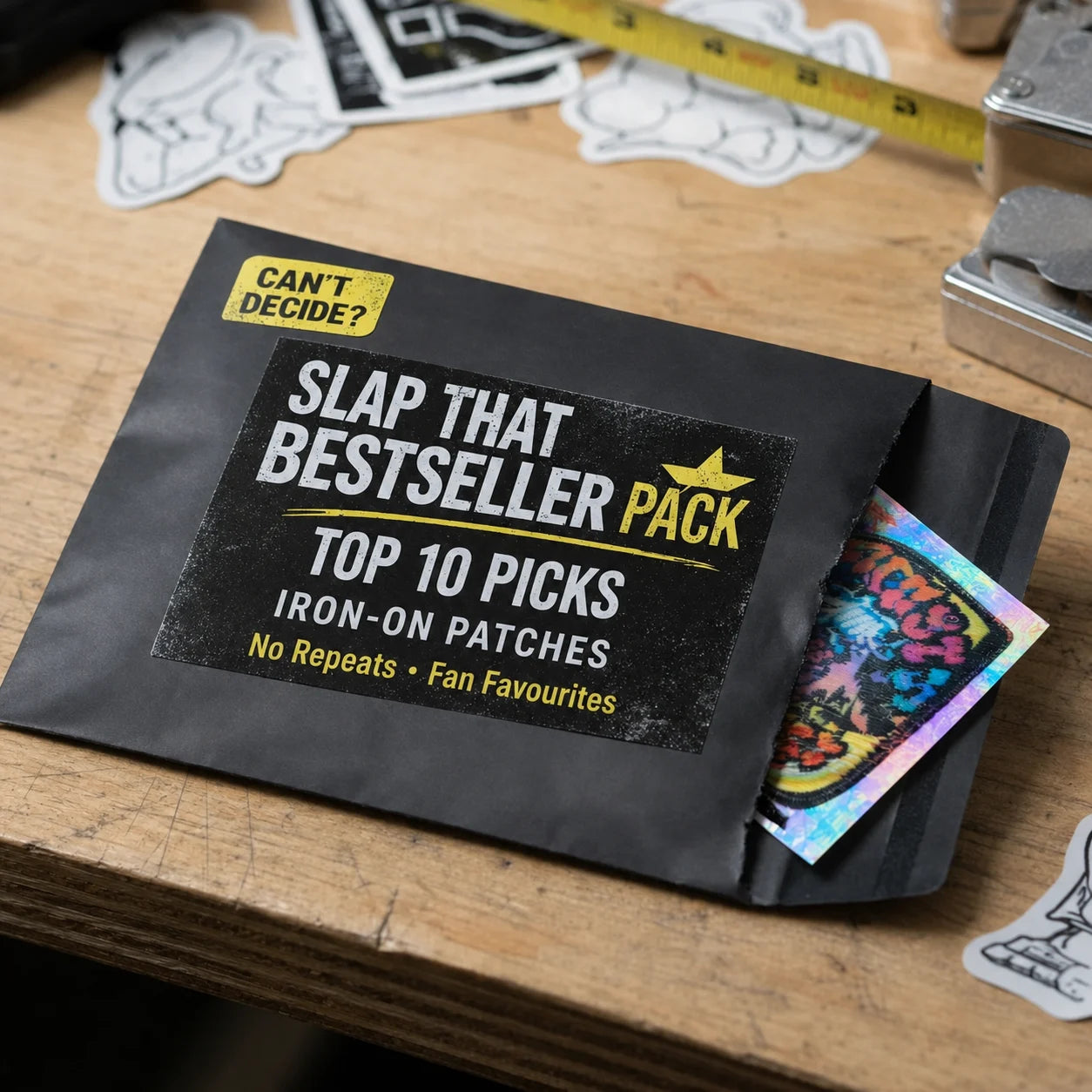 Top Picks Pack: 10 Bestselling Iron-on Patches