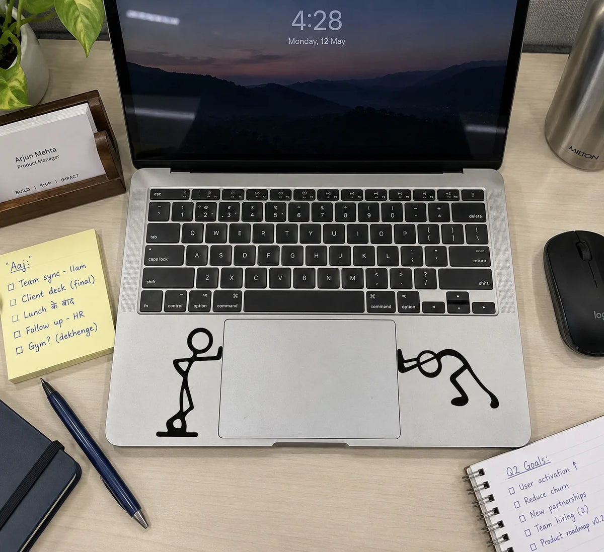 Lazy Bones | Laptop Makeover Pack | Hard Surface Patches Set