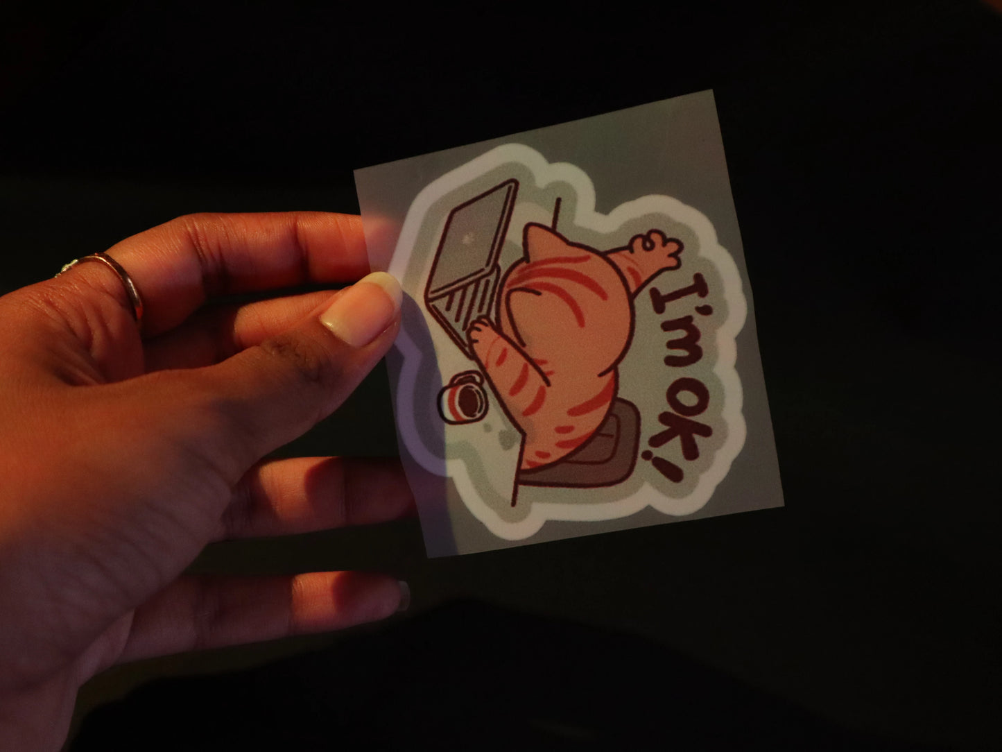 Ctrl + Alt + Nap | Iron on patch | Kitty Cat