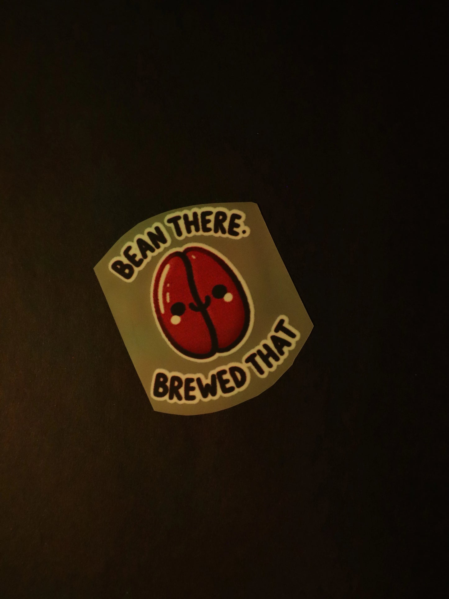 Bean There, Brewed That | Iron on patch | Coffee Mood Club