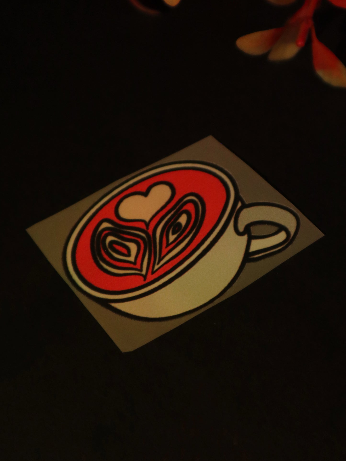 Cuppy Vibes | Iron on patch | Coffee Mood Club