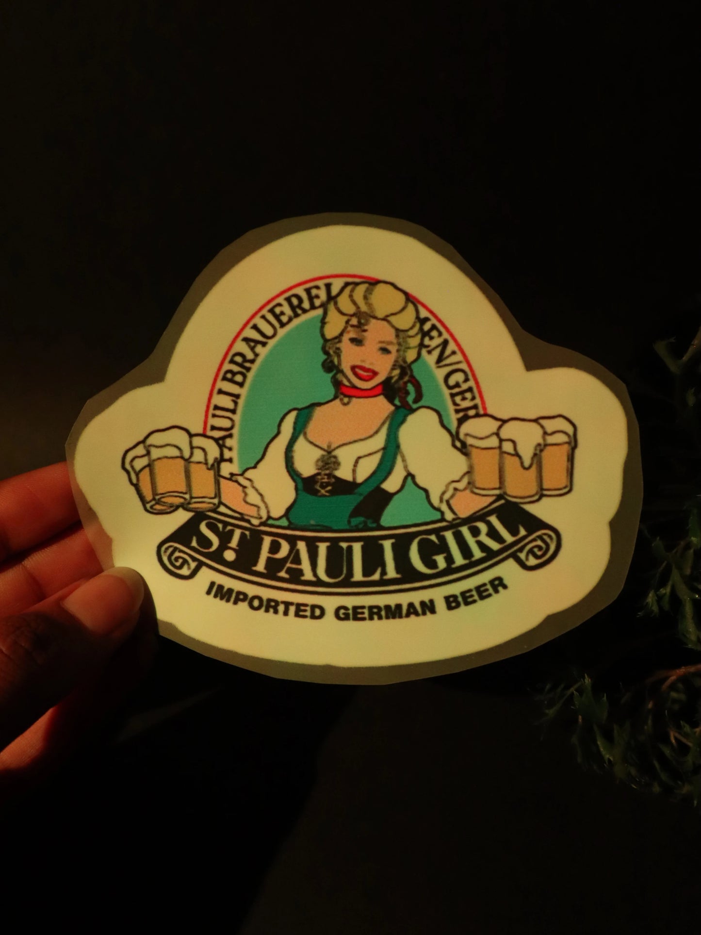 St. Pauli Girl | Iron on patch | The Dundie Pack