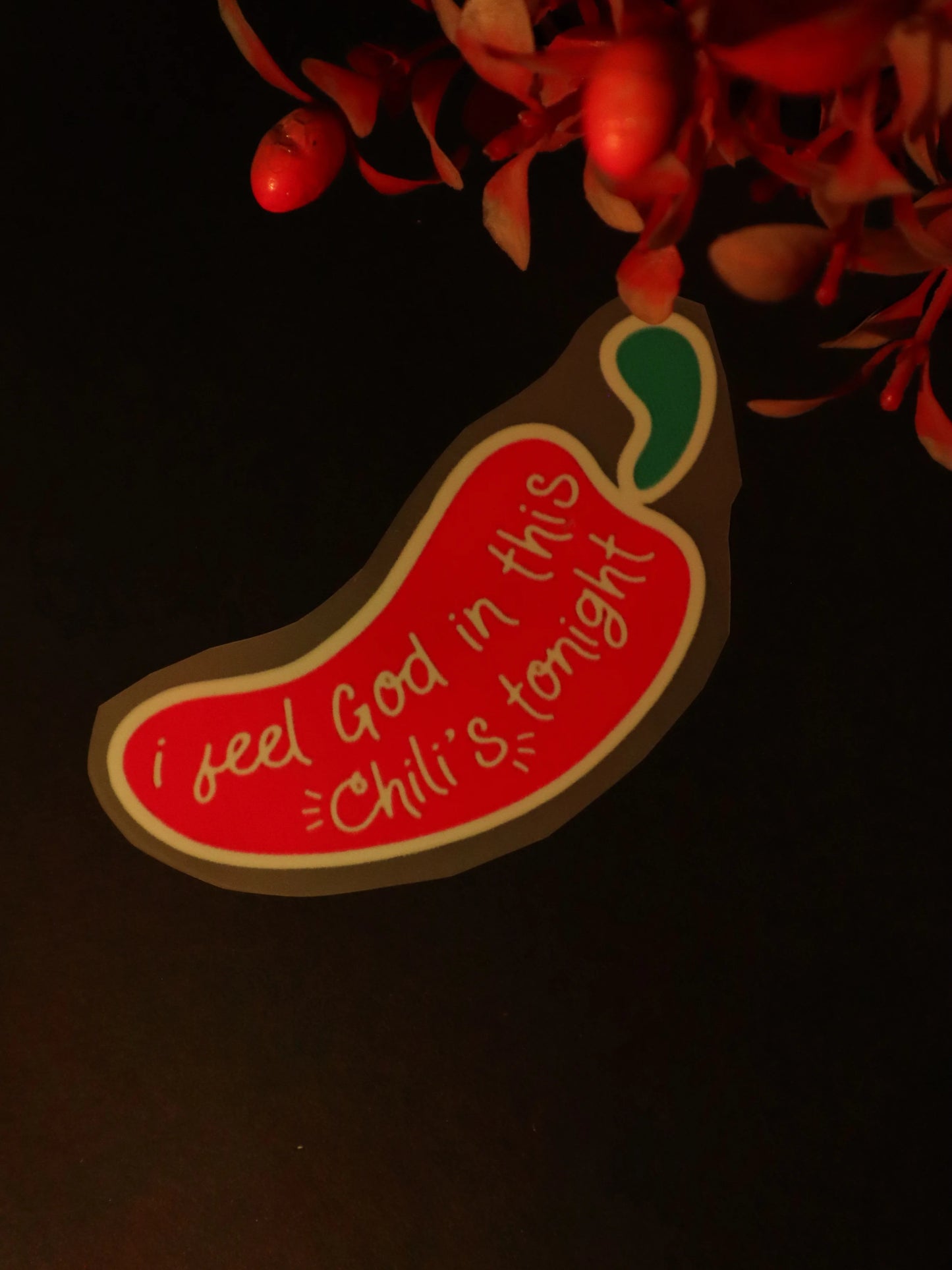 Holy Chilis Night | Iron on patch | The Dundie Pack