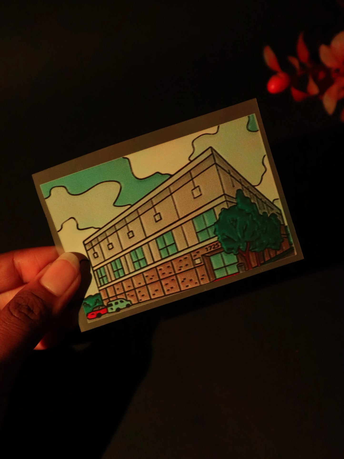 1725 Slough Avenue | Iron on patch | The Dundie Pack