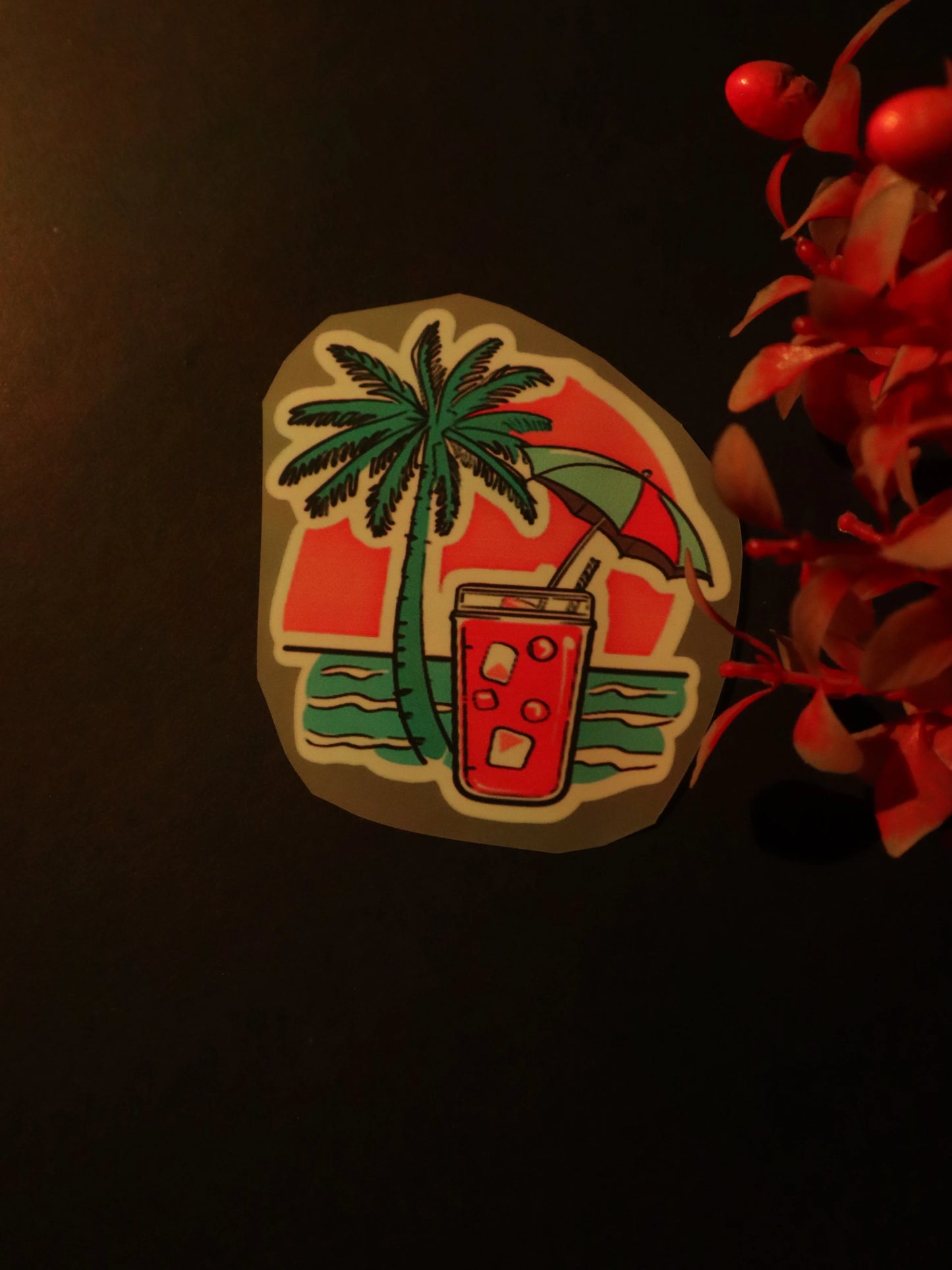 Coastal Chill | Iron on patch | Vacay Mode