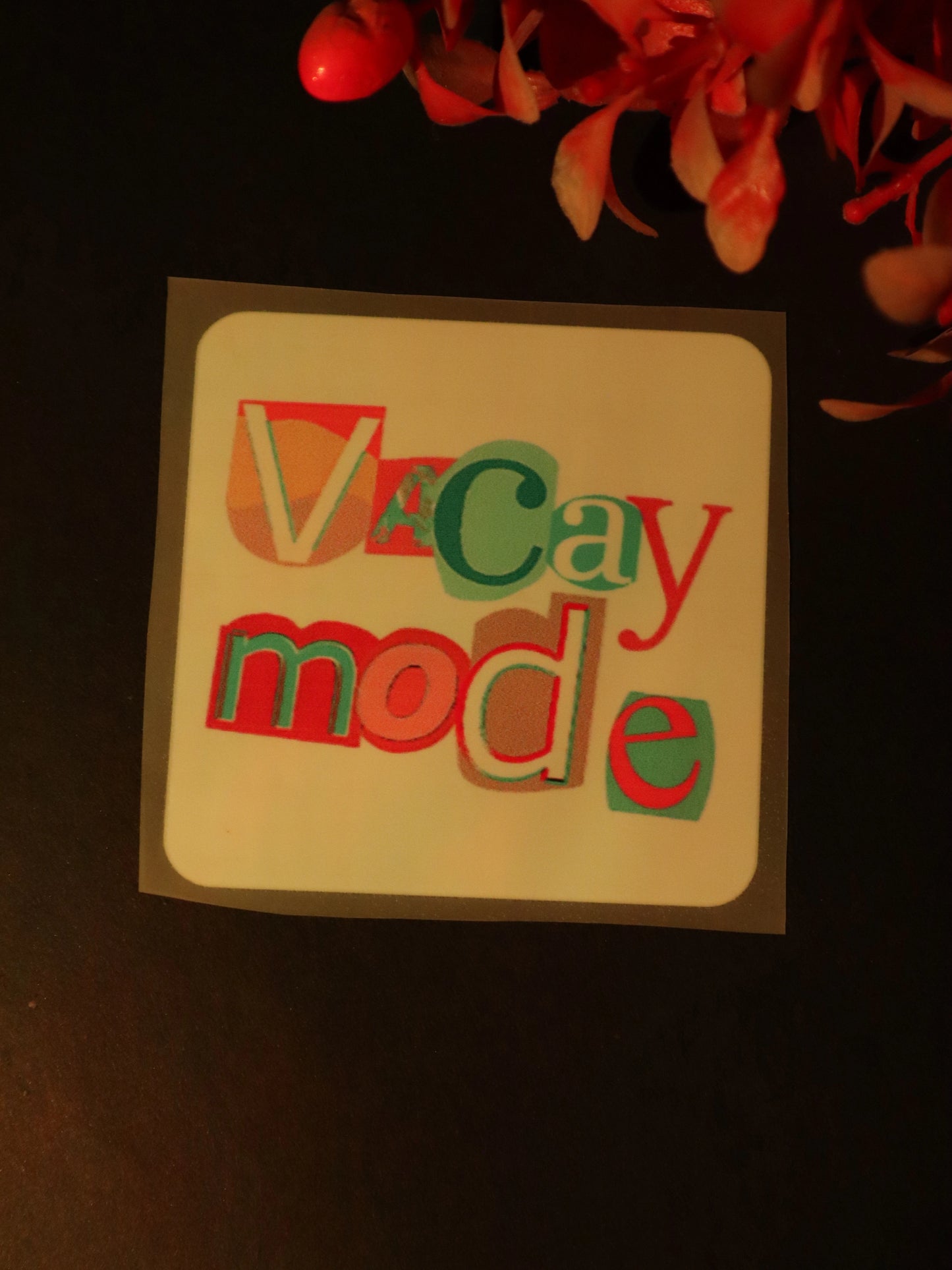 Vacay Mode | Iron on patch | Vacay Mode