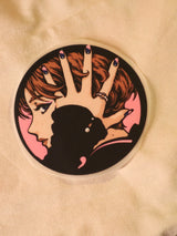 Blush Drama | Iron-on Patch | Girlie Pop