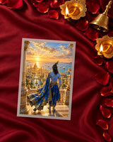 Dwarkadhish iron-on patch transfer