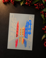 Liquid Skyline iron-on patch transfer