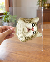 Oh Meowgawd! hard surface patch on clear film