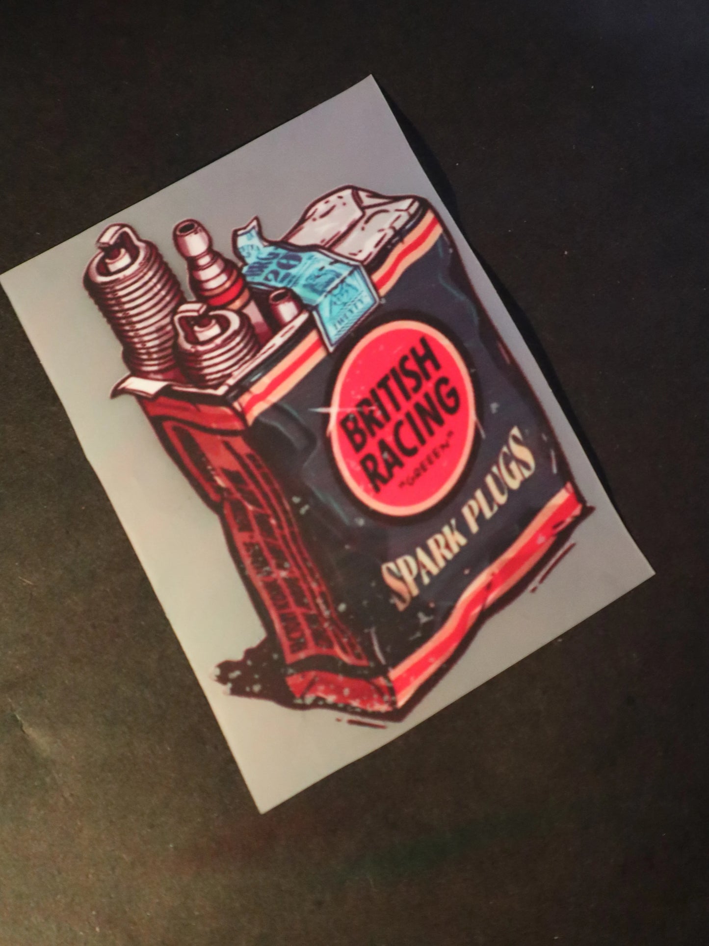 British Spark | Iron-on Patch | Rider's Creed