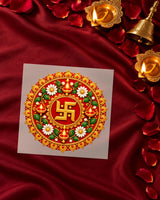 Diwali Rangoli iron-on patch transfer
