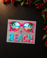 Sol & Luna Shore iron-on patch transfer