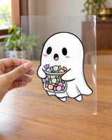 Spooky Sweet hard surface patch on clear film
