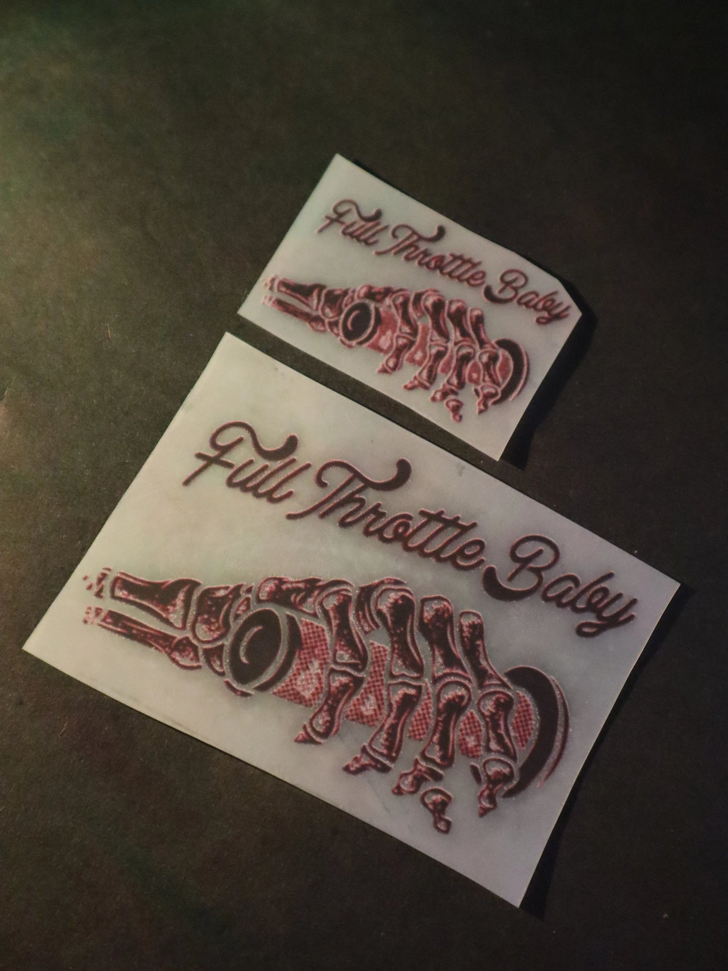 Full Throttle Baby | Iron-on Patch | Rider's Creed