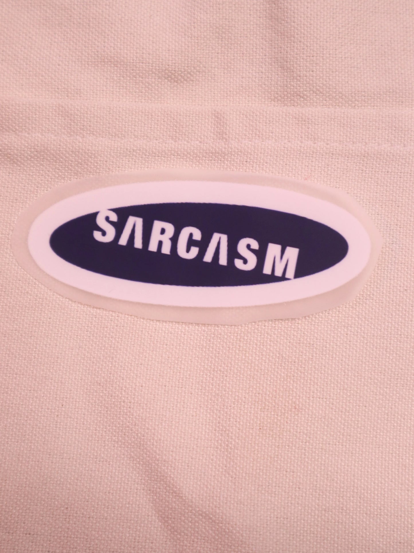 Sarcasm | Iron-on Patch | Moodvertising
