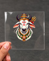 Nandi Shringar hard surface patch on clear film