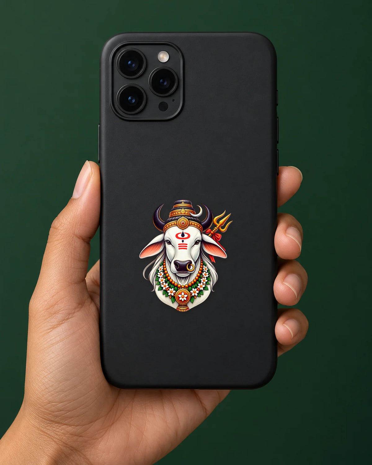 Nandi Shringar hard surface patch mockup