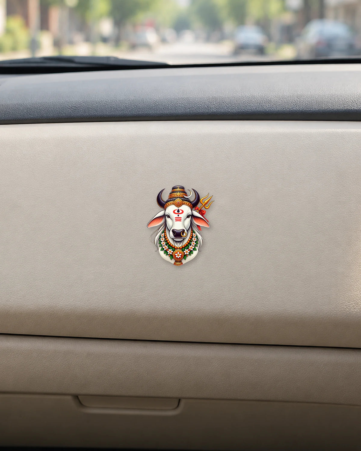 Nandi Shringar hard surface patch mockup
