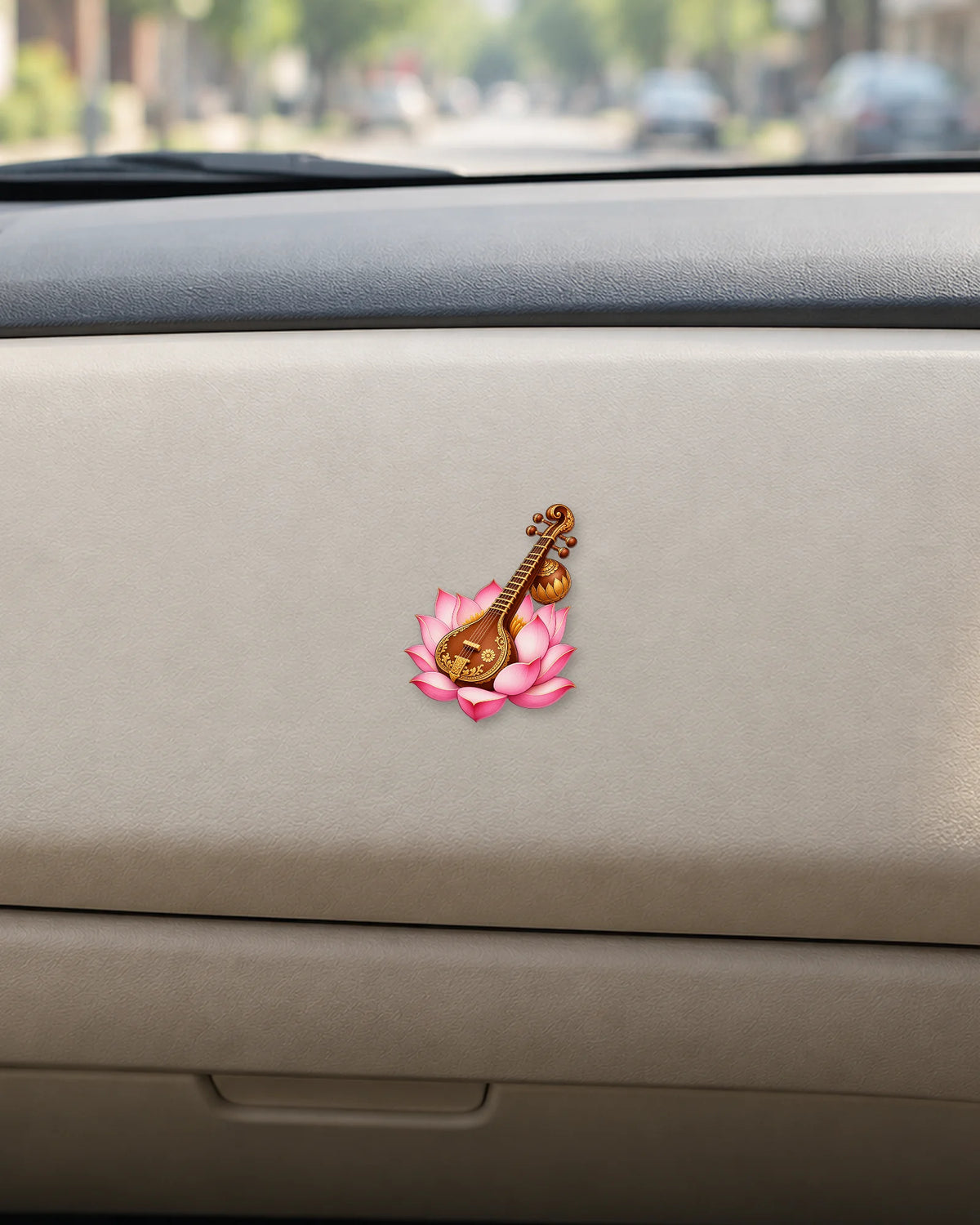 Veena Lotus hard surface patch mockup