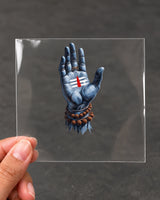 Mahadev Ka Haath hard surface patch on clear film