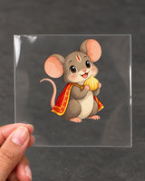 Mooshak Raj hard surface patch on clear film