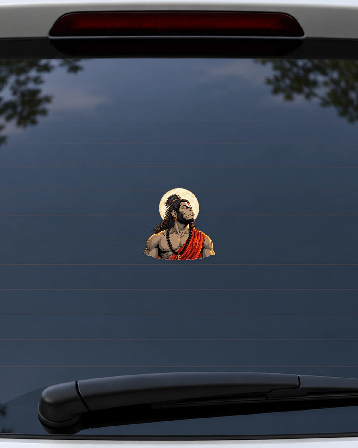 Moonlit Maruti hard surface patch mockup
