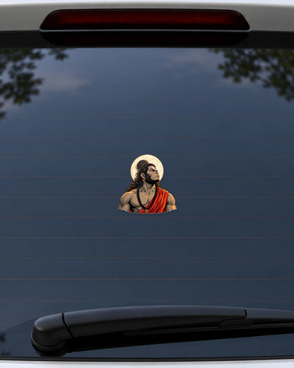 Moonlit Maruti hard surface patch mockup