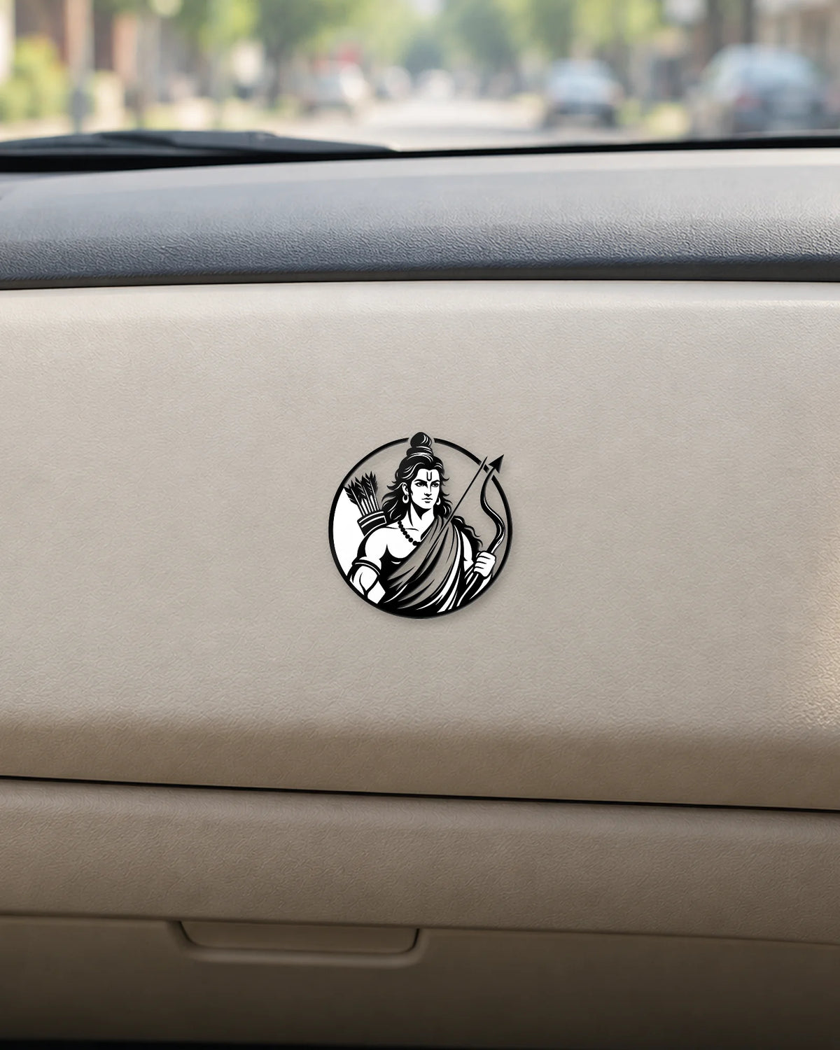 Kodandadhari Badge hard surface patch mockup