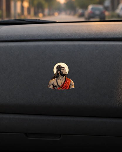 Moonlit Maruti hard surface patch mockup