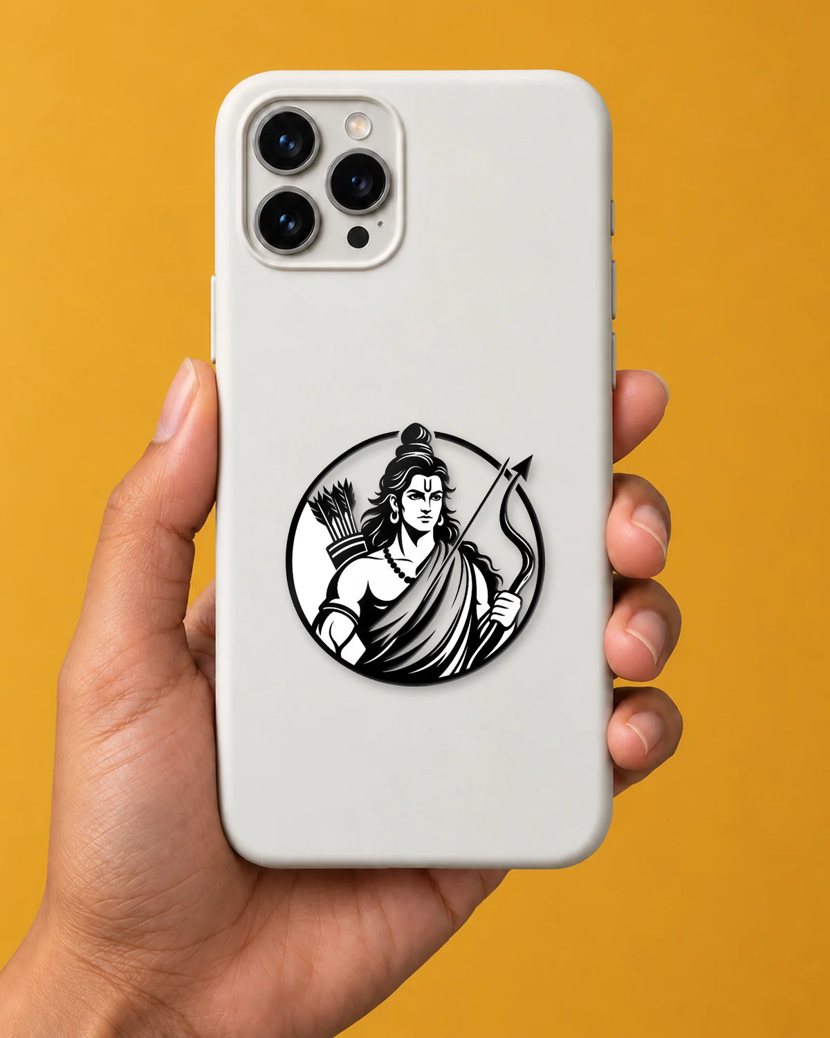 Kodandadhari Badge hard surface patch mockup