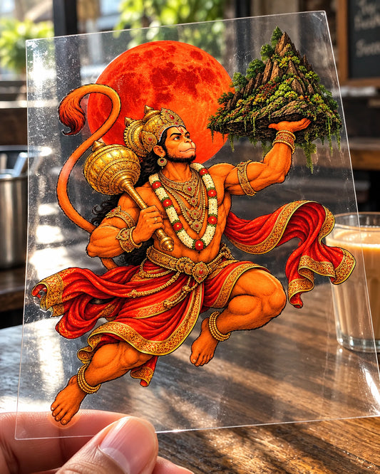 Pawan Putra Udaan hard surface patch on clear film