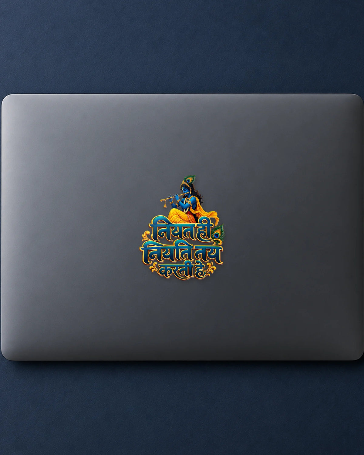 Niyat Hi Niyati hard surface patch mockup