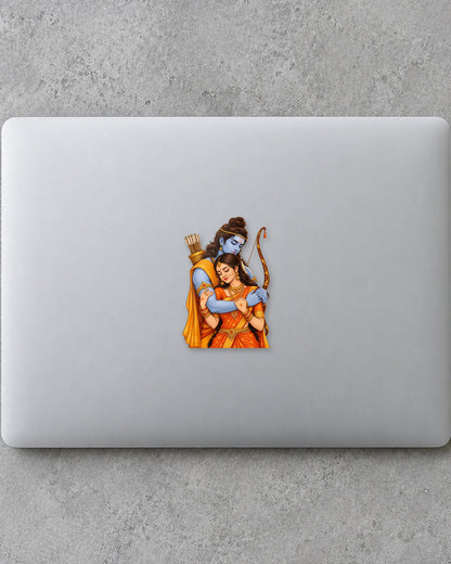Siya Ke Ram hard surface patch mockup