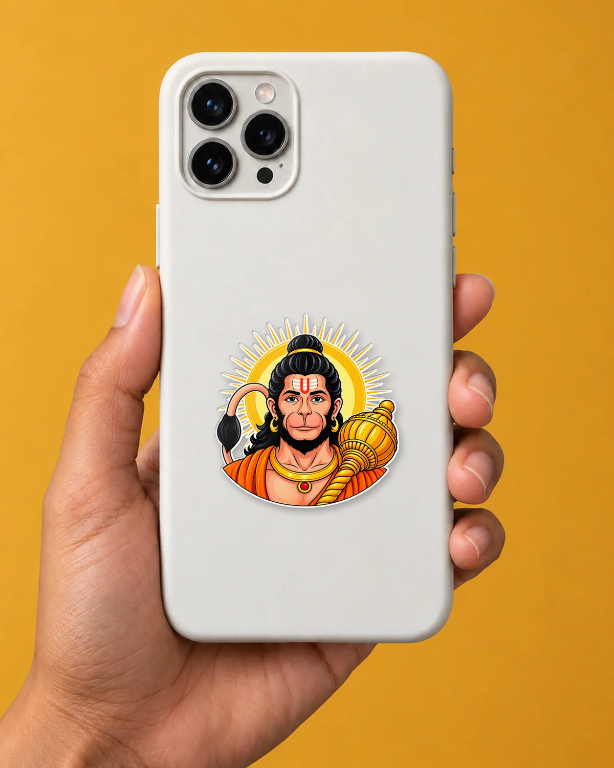 Suryateja Hanuman hard surface patch mockup