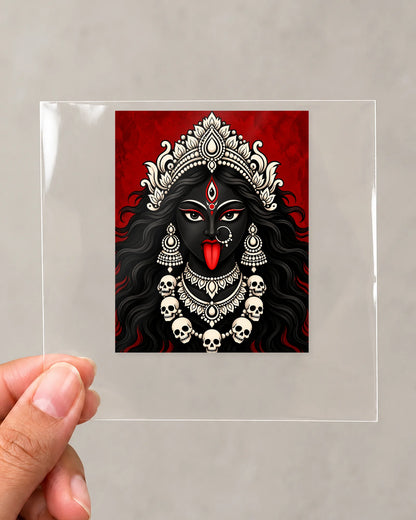 Kali Mukh hard surface patch on clear film