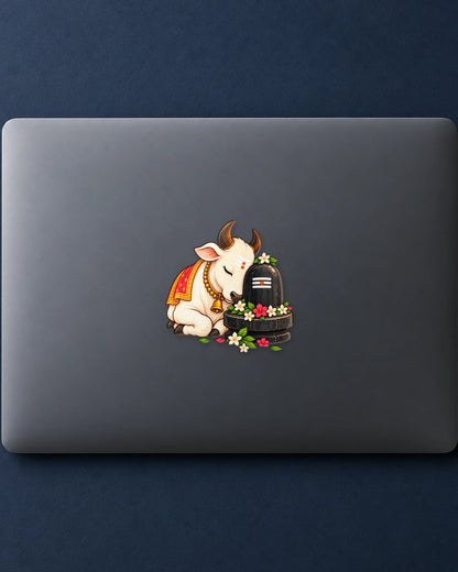 Nandi Bhakti hard surface patch mockup