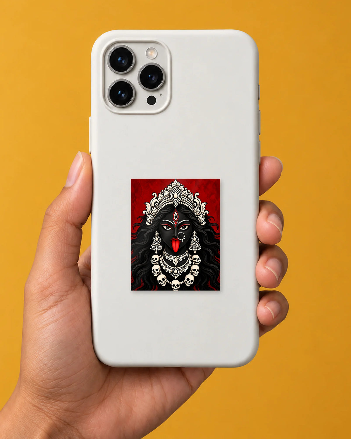 Kali Mukh hard surface patch mockup