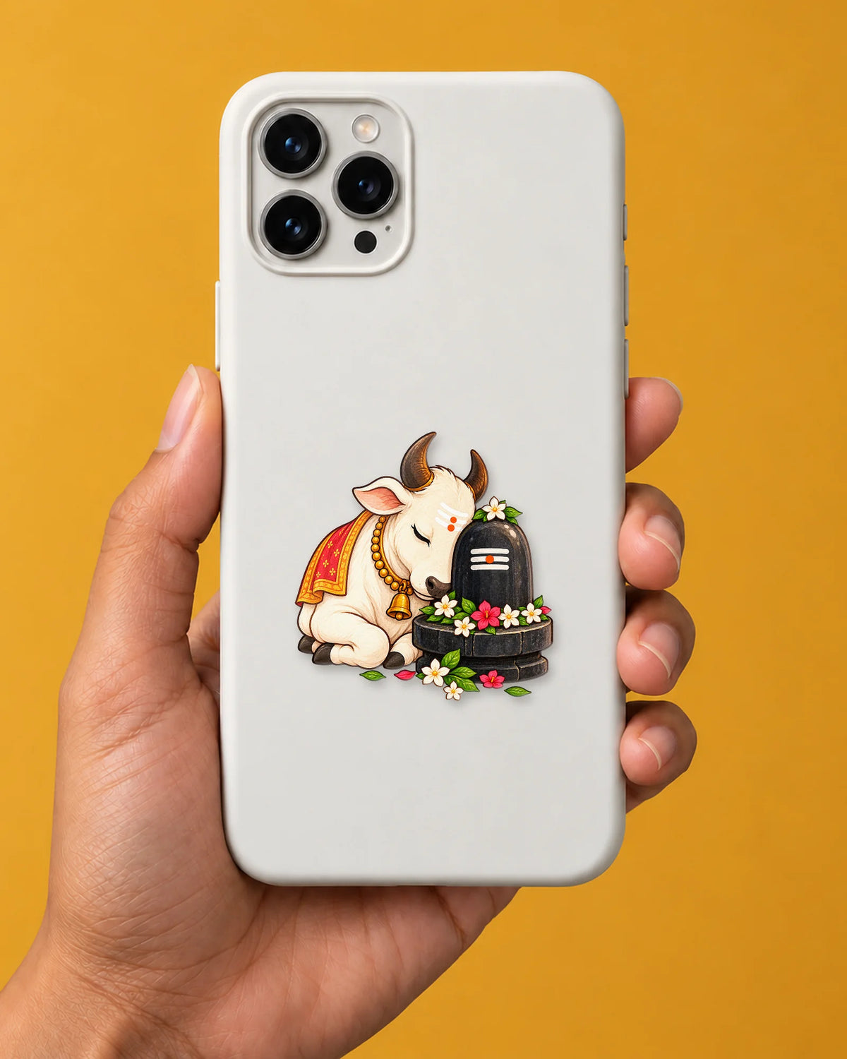 Nandi Bhakti hard surface patch mockup
