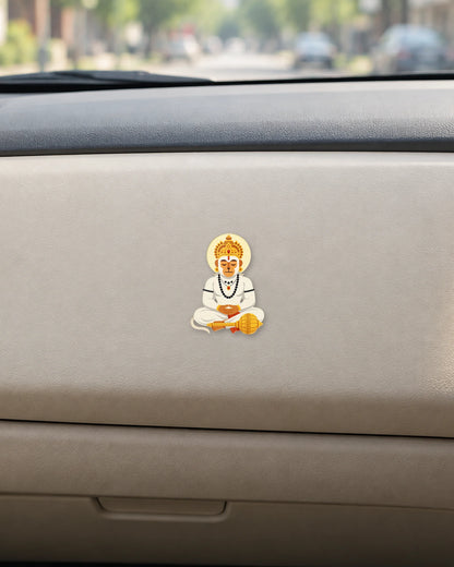 Dhyan Hanuman hard surface patch mockup