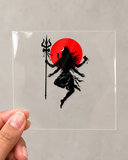 Tandav Surya hard surface patch on clear film