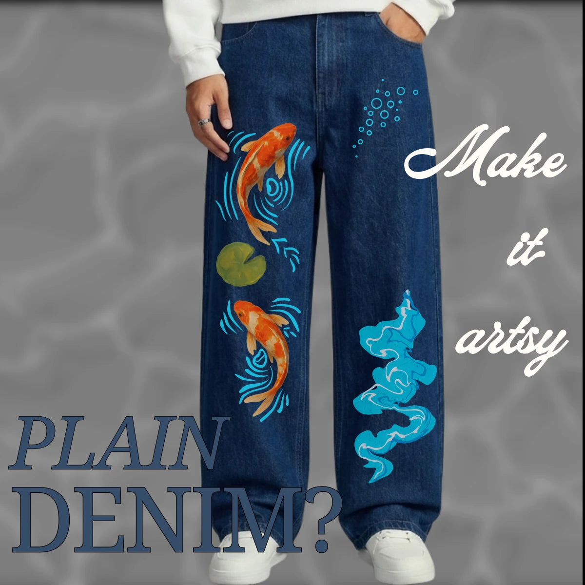 Koi flow | Upgrade Pack | Iron-On Patch Set