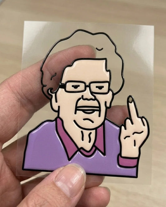 Granny’s Grim Truths | Slap-Ons | Hard surface patches