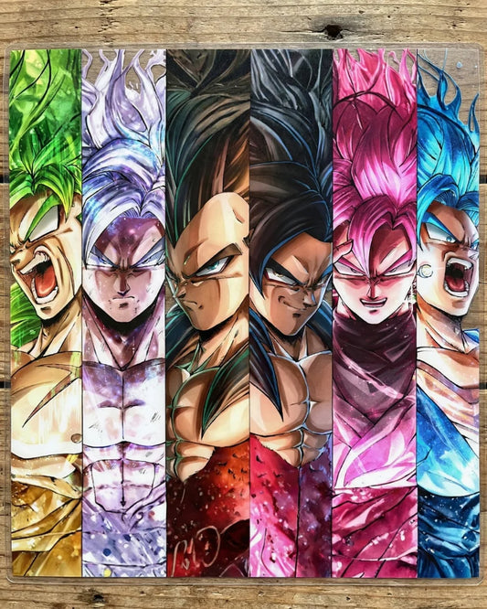 Saiyan Spectrum | Iron-on Patch | Warrior Bloodline