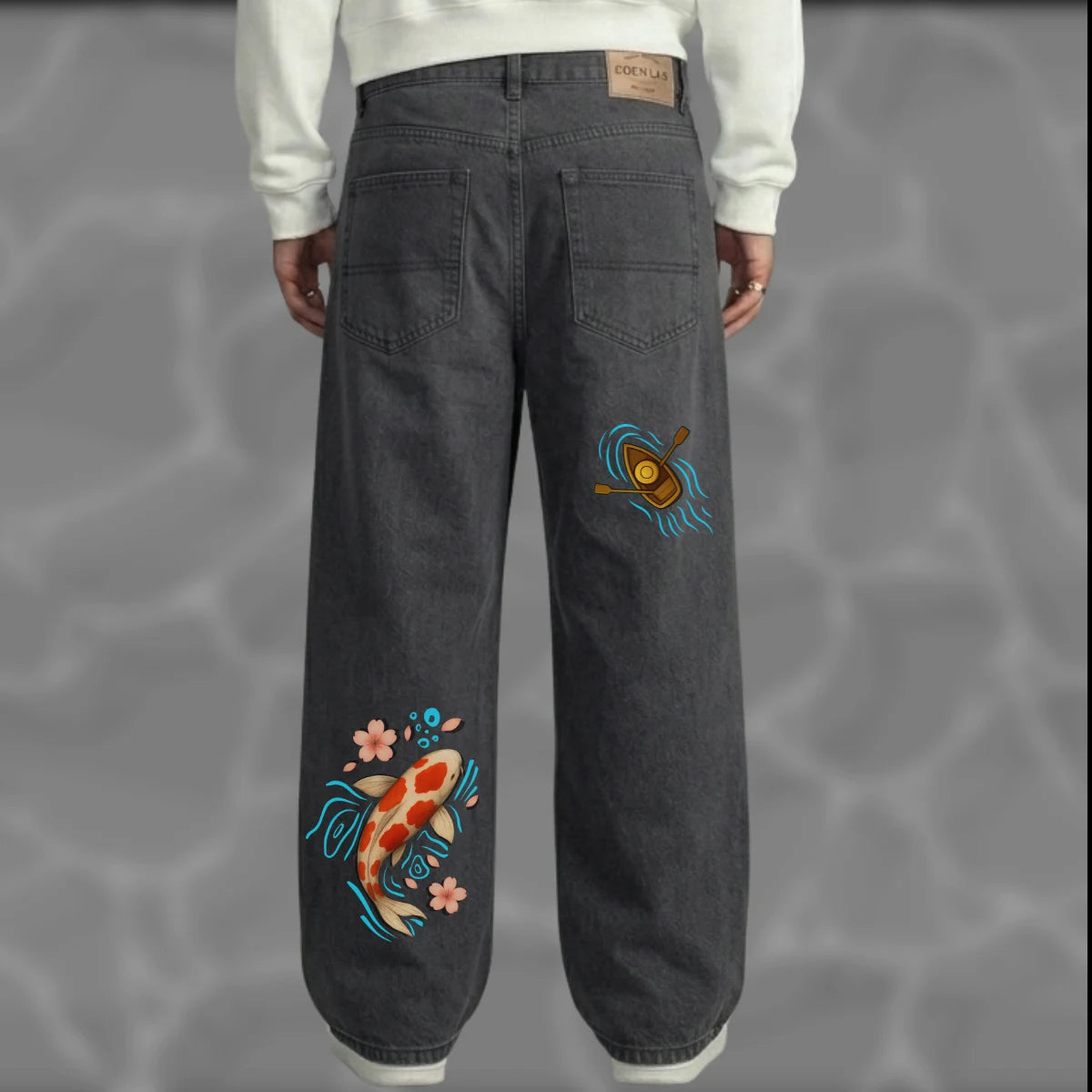 Koi flow | Upgrade Pack | Iron-On Patch Set